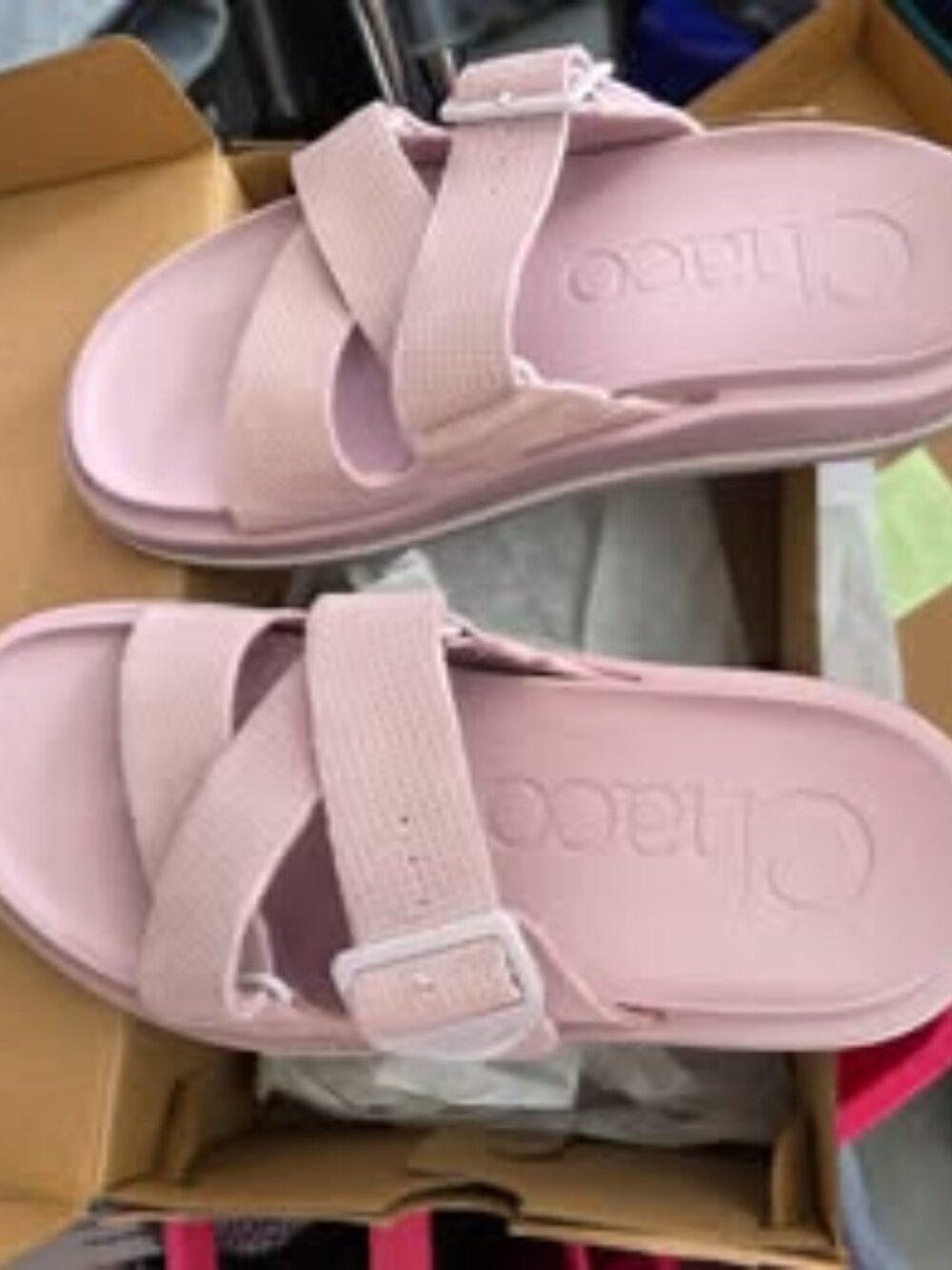 NIB: Chaco Women's Townes Suede Rose Quartz 8.5 M